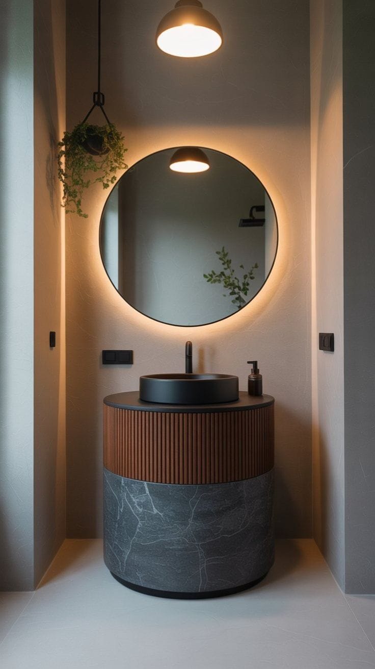 Ankara akrilik banyo tezgahı ve dolabı tasarım